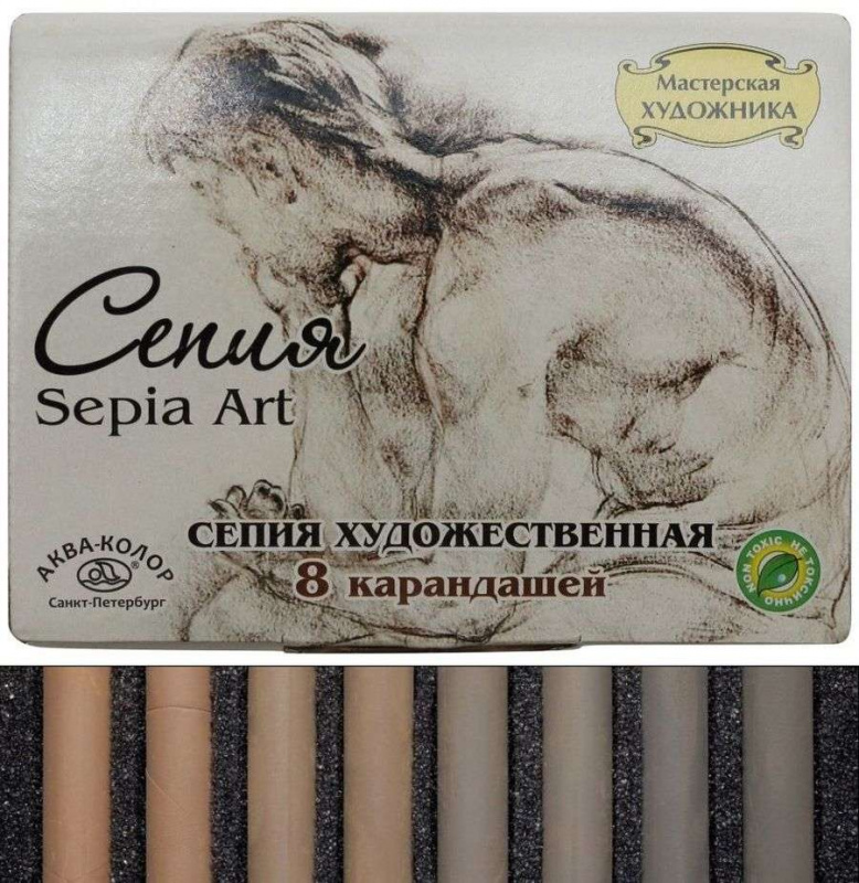 Сепия описание