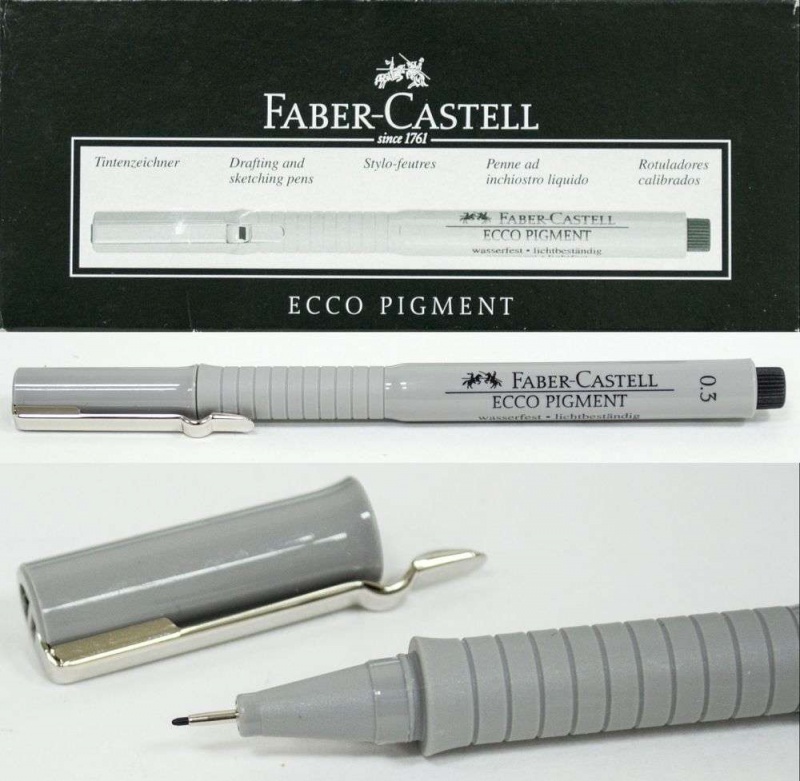 Faber-Castell   ECCO PIGMENT   0,3 - 