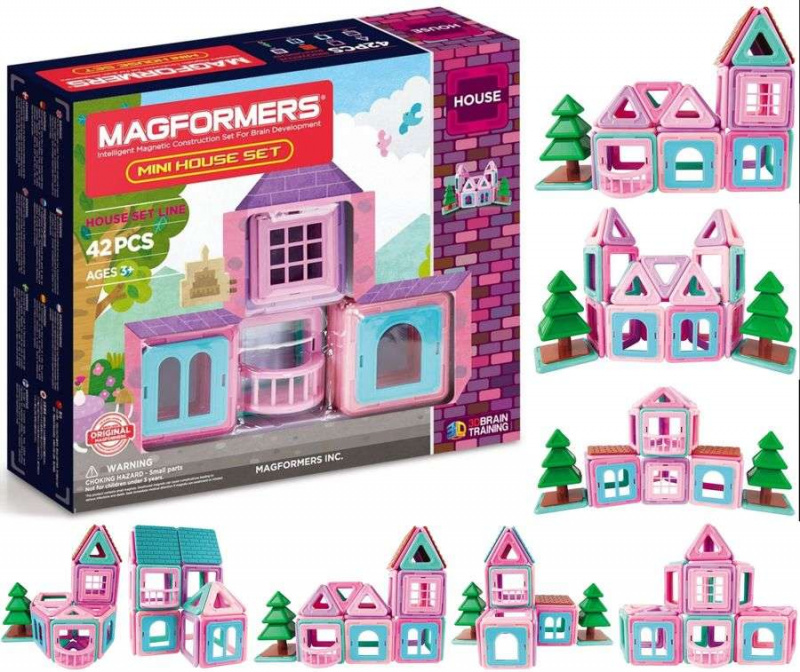   MAGFORMERS 705005 Mini House Set 42