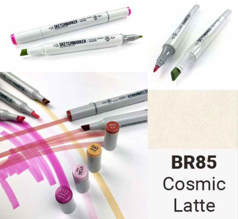 Sketchmarker (2 :   ),  : Cosmic Latte, : SM-BR085