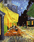 CKC215/Ночное кафе,Ван Гог - картина со стразами алмазная, CKC215