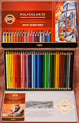 KOH-I-NOOR 3825 (36) Набор высококачественных художественных цветных карандашей "Polycolor" 36 цвето