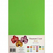 Фоамиран "Рукоделие" 2 мм, 210*297мм, 5 листов,  F2-13, ярко-зеленый