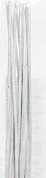"Fiorico"   FIW-1.2   Проволока флористическая в оплётке   1.2 мм  5 х  12 шт.  40 см №02 белый