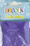 Decola Блестки декоративные,  размер 0,3 мм, 20 г,  ультрамарин