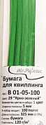 "Mr.Painter"   B 01-05-100   5 мм  325 мм  Бумага для квиллинга 29 "Ярко-зеленый"