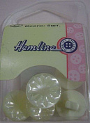 Пуговица Hemline "Basic",   24 мм, кремовый  .