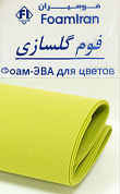Фоамиран 1 мм, иранский 60*70 см (10 листов) оливковый №173