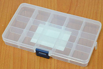 "Gamma"   Коробка пластик для шв. принадл.   пластик   OM-042 прозрачная