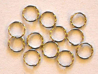 "Zlatka" Кольцо для бус   R-02   5 мм ± 1 мм  50 шт №02 под никель