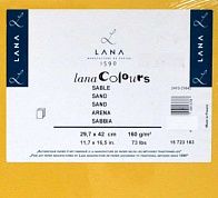 LANA Бумага для пастели «Lana Colours», 160 г/м?, 42х29,7 см, 25 л, песочный