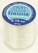 Мононить "Gamma"   MF-04   0.15 мм   100% нейлон   12 х  250 м белый
