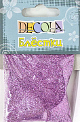 Decola Блестки декоративные,  размер 0,3 мм, 20 г,  лиловый