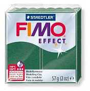 FIMO Effect Metallic Opal Green полимерная глина, запекаемая в печке, уп. 56 гр. цвет: зеленый опал,