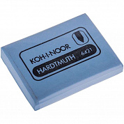 Ластик-клячка SOFT "KOH-I-NOOR" 6421 для графита и угля в полиэтиленовой упаковке, голубой
