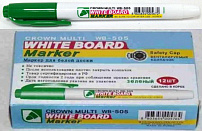 Маркер для белых доок Muti Board Slim зеленый пулевидный 2мм