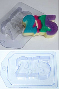 2015, форма для мыла пластиковая