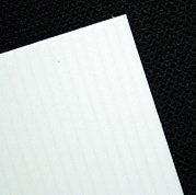 Дизайнерская бумага Текстурированная ребристая, А4, 300гр, Белый, 50л (Цветная бумага для творчества