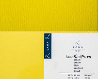 LANA Бумага для пастели «Lana Colours», 160 г/м?, 42х29,7 см, 25 л, светло-желтый
