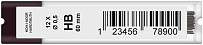 KOH-I-NOOR 4152/HB (12)  , 0,5 , H, 12 ,  60 