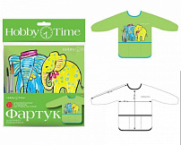 фартук детский для рисования и труда "слоники", 3-5 лет