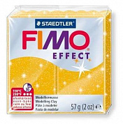 FIMO effect, 57 г, цвет: золотой с блестками, арт. 8020-112