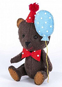 Набор для изготовления текстильной игрушки из фетра арт.ПФД-1051 Happy Мишка