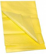 Бумага тишью 50*66 см (10 листов) SF-914, желтый №107
