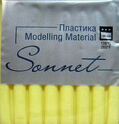 Пластика "Sonnet" , брус 56 г, желтый светлый