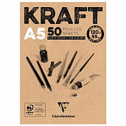  -  50., 5 Clairefontaine "Kraft",  , 120/2, , 
