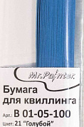 "Mr.Painter"   B 01-05-100   5 мм  325 мм  Бумага для квиллинга 21 "Голубой"