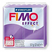 FIMO effect, 57 г, цвет: полупрозрачный лиловый, арт. 8020-604