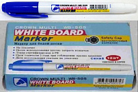 Маркер для белых доок Muti Board Slim синий пулевидный 2мм