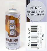 Аэрозольный ЛАК НЦ мебельный нитролак DECORIX, 520 мл, бесцветный глянцевый