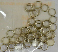 "Zlatka" Кольцо для бус   R-06   5.5 мм ± 1 мм  50 шт №02 под никель