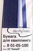 "Mr.Painter"   B 01-05-100   5 мм  325 мм  Бумага для квиллинга 23 "Синий"