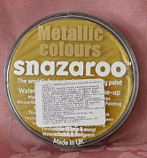 Snazaroo Краска для лица и тела 18 мл, золото метталик